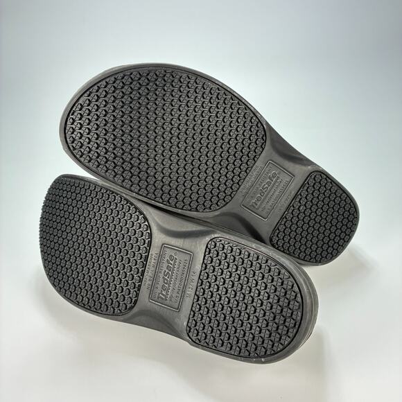 TredSafe Enduro Pro Anti Fatigue Clogs Black Slip Resistant Shoes Men's Size 12 - Picture 8 of 11